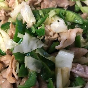 回鍋肉風♪豚肉と野菜のピリ辛オイスターソース炒め☆